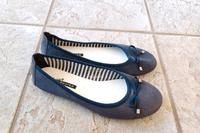 Ballerinas Blau mit Schleife Gr.39 Niedersachsen - Uelsen Vorschau