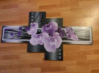 Deko Bild 4 teilig Motiv Orchideen | Neu + original verpackt Bayern - Dinkelscherben Vorschau