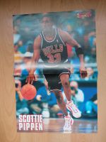 Poster mit Scottie Pippen Chicago Bulls und Thomas Hässler DFB Hannover - Herrenhausen-Stöcken Vorschau