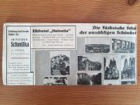 Wanderplan für Sächsische Schweiz - Reisende 1935 Sachsen - Gohrisch Vorschau