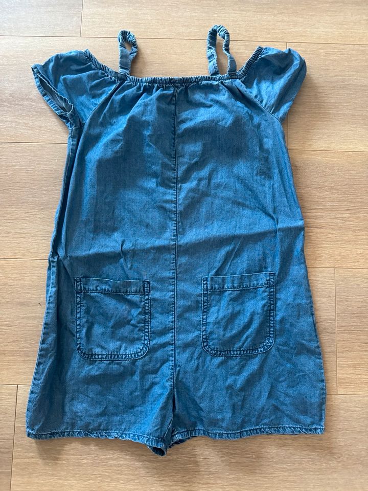 OVS Denim Jumpsuit so weich u bezaubernd schön Gr 146 Top Zustand in Rodgau