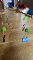 Baby Mobile aus Filz und Holz, Waldtiere Motiv Nürnberg (Mittelfr) - Südoststadt Vorschau