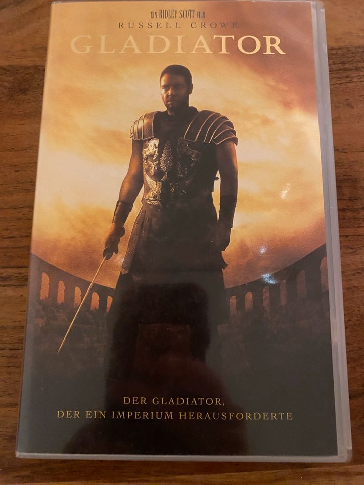 Videokassette - Gladiator in Ulm