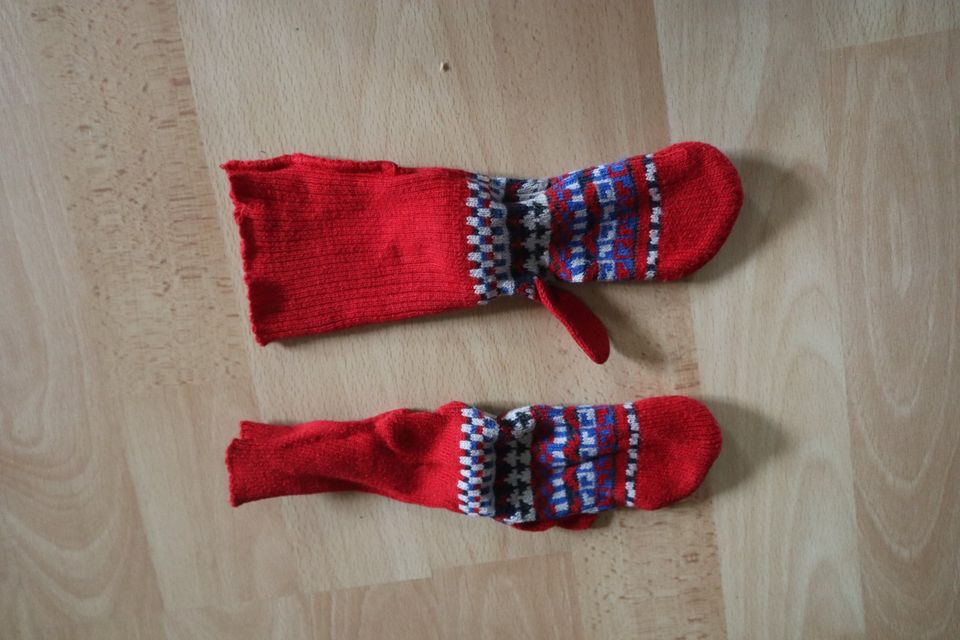 Handschuhe Gr.98 Fäustlinge Wolle Kind Junge Mädchen in Bühl