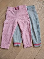 Pocopiano Gr. 92 / 2x Hosen Jogginghose Jogger pink grau Dresden - Dresden-Plauen Vorschau