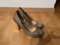 Goldene High Heels von Jumex Bayern - Neufahrn Vorschau