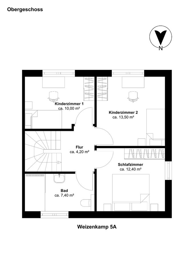 Provisionsfrei & Fertigstellungsgarantie - Neubau Doppelhaushälfte inkl. Garten mit Süd-Ausrichtung zu verkaufen! in Stade