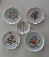 Vintage Porzellan Teller&Schale Vögel/Blumen handgemalt Schleswig-Holstein - Brekendorf Vorschau