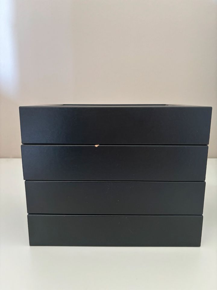 4 Ikea RIBBA Box Bilderrahmen, 10 x 15 cm, schwarz in Bremerhaven