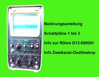 Bedienungsanleitung, Schaltpläne, Infos, Oszi GRUNDIG GO-40Z Rostock - Stadtmitte Vorschau