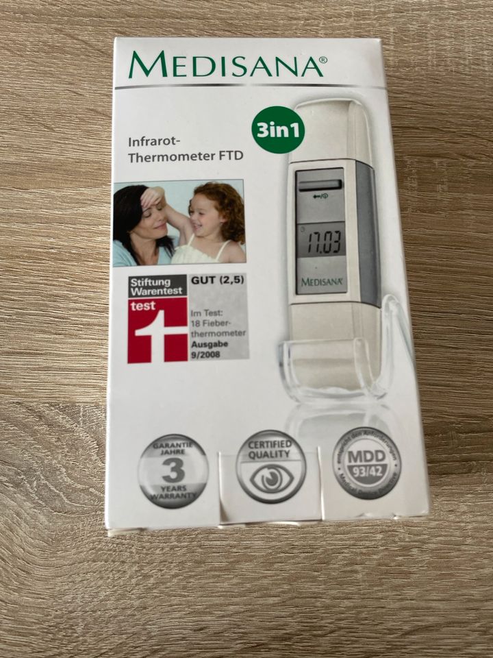 Medisana 3 in 1 Infrarot Fieberthermometer FTD in Bergneustadt