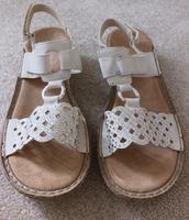 Sandalen in weiß von Rieker Sachsen - Krostitz Vorschau
