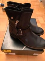 Stiefeletten Van der Laan Schwarz Leder Neu Gr. 37 Hamburg - Hamburg-Nord Vorschau