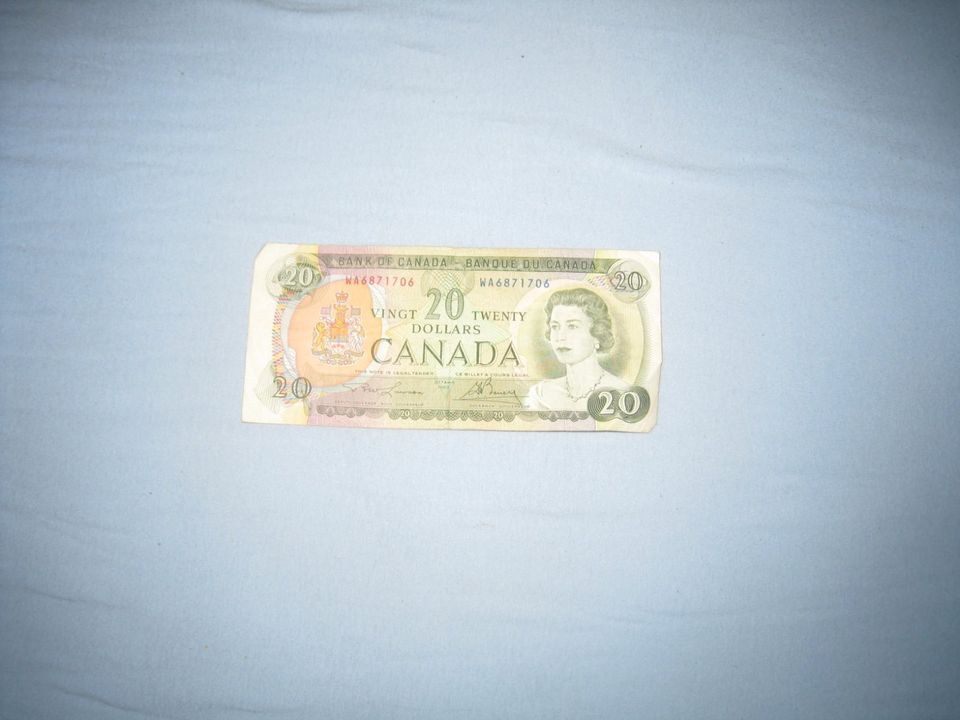 Geldschein 20 Dollar Canada in Hildesheim