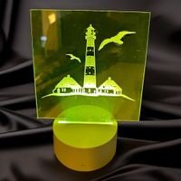 Acrylbild, Leuchtbild mit LED-Sockel Nordrhein-Westfalen - Kall Vorschau