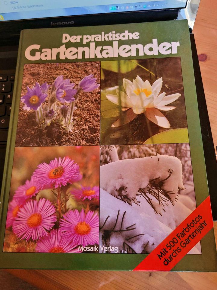 Der praktische Gartenkalender - Mosaik Verlag - großer Bildband in Gemünden a. Main