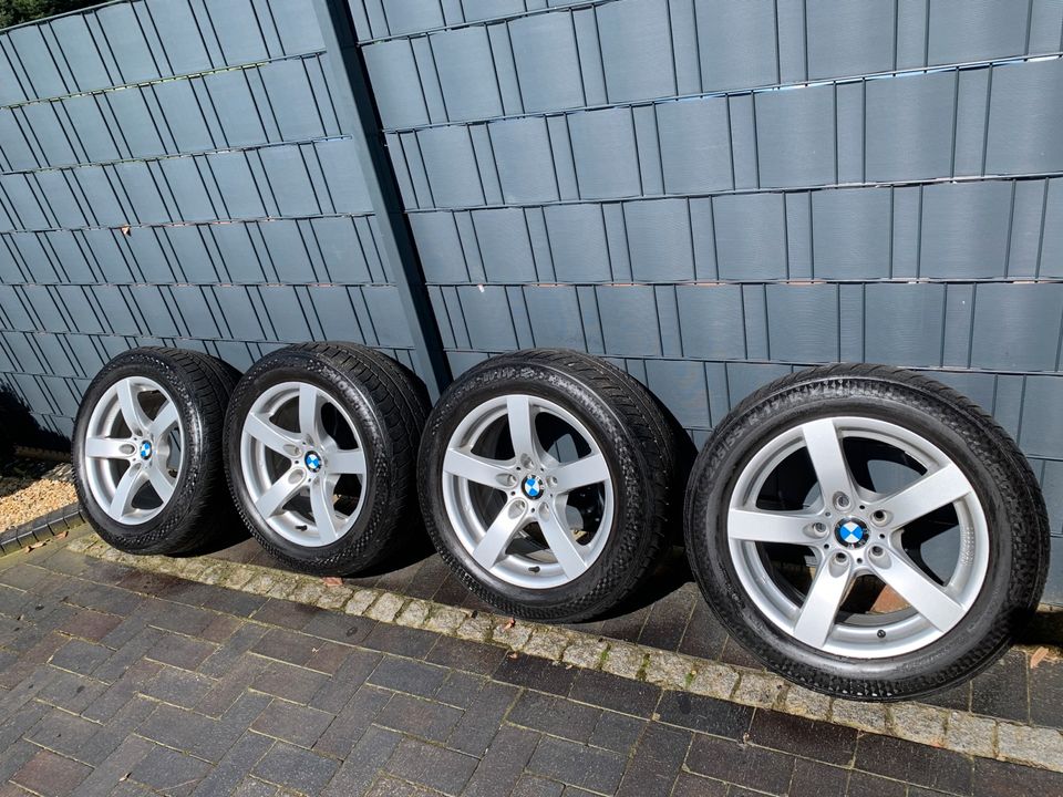 Winterreifen Räder mit Felgen 225/55 R17 V BMW in Molbergen