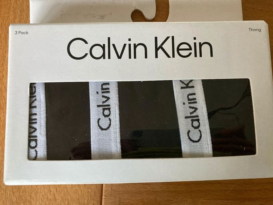 NEU Calvin Klein Sting Tangas 3 Stck. Gr. XS in Marktleuthen