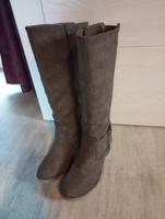 Sexy Stiefel Gr.39 braun Plateaustiefel Boots Hessen - Poppenhausen Vorschau