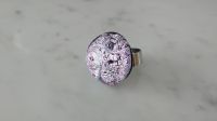 Ring Muranoglas Original aus Italien schillert silber rosa lila Berlin - Köpenick Vorschau