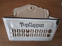 Küchen-Emaille Topflappen Vintage Shabby chic um 1920 -  154/526 Bayern - Marktheidenfeld Vorschau
