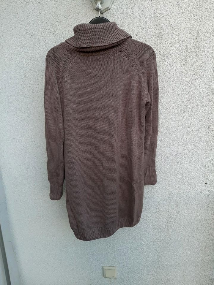 Strick Pullover Lang Strick Kleid in Centrum