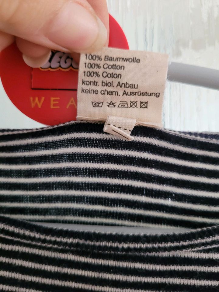 Lana T-Shirt in 140 100% Baumwolle in Vettweiß