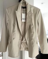 Heller Kunstleder Blazer von Zara, Größe M Neu mit Etikett NP 60€ Findorff - Findorff-Bürgerweide Vorschau