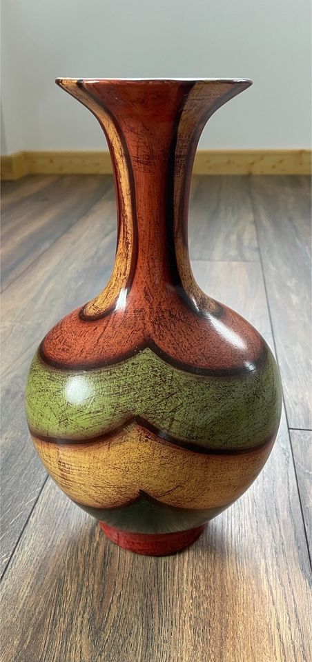 Designer Vase Keramik Kunst Handarbeit ca. 38 cm hoch in Einbeck