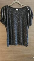 Lascana Shirt mit gerafften Schultern  Schwarz Gr. 40/42 NEU! Hessen - Raunheim Vorschau