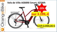 Pedelec Velo de Ville AEB 890 SMART - statt UVP 3.999.- € - 28“ 12 Gang Shimano XT Bosch Performance Line 625Wh „OrangeBikeConcept Karlsruhe E-Bike Pedelec Elektro Fahrrad“ 6347 Baden-Württemberg - Karlsruhe Vorschau