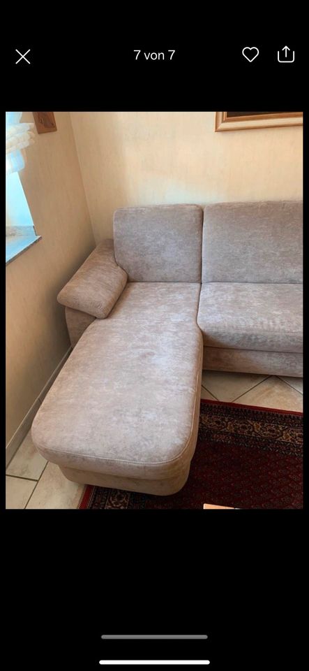 Eckcouch Sofa Couch Schlafcouch wie neu Himolla in Jüchen
