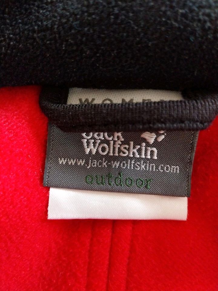 Jack Wolfskin Damen Fleece Gr. 36/38 schwarz in Forstinning