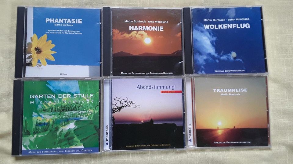Entspannumgs  CD 's zum Komplettpreis  ( 6 Stück  ) in Lambrecht (Pfalz)