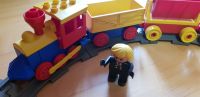 LEGO Duplo Dampfeisenbahn mit Gleisen und 3 Anhänger Bayern - Wildsteig Vorschau