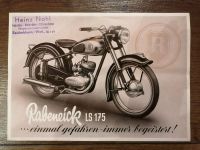 RABENEICK LS 175 Prospekt Reklame Werbung Moped Sachs Hessen - Reichelsheim (Wetterau) Vorschau