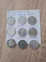 D.Reich 9× 50Pfennig nur 4 € Komplett Bielefeld - Quelle Vorschau