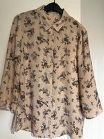 ZARA Bluse XS beige/rosa geblümt Nordrhein-Westfalen - Olfen Vorschau