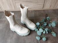Catwalk Boots, beige, Größe 36, wie neu Sachsen - Coswig Vorschau