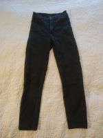 Monki Jeans Oki w 25 XS XXS 34 32 schwarz Slim High Waist Hose Bayern - Reichertshofen Vorschau