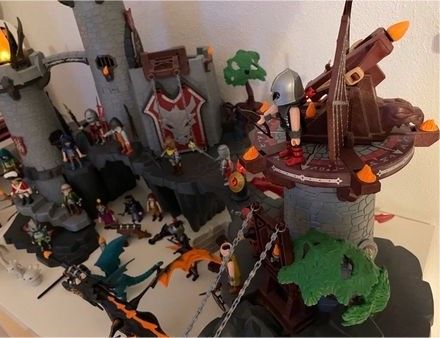 Playmobil Drachenburg Ritterburg großes spiele Set Burg in Kempten