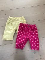 Set Hosen Sommer  gelb/ pink Größe 74 Niedersachsen - Weyhe Vorschau