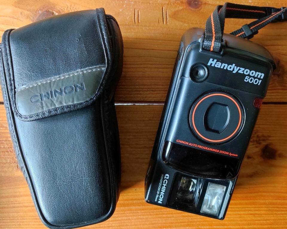 Chinon Handyzoom 5001, 35-70mm, Filmkamera, Fotoapparat, Vintage in Salzgitter