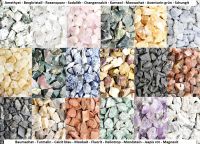 500g Mineralien Wassersteine Rohsteine - aus 18 Sorten Auswählen Sachsen - Rochlitz Vorschau