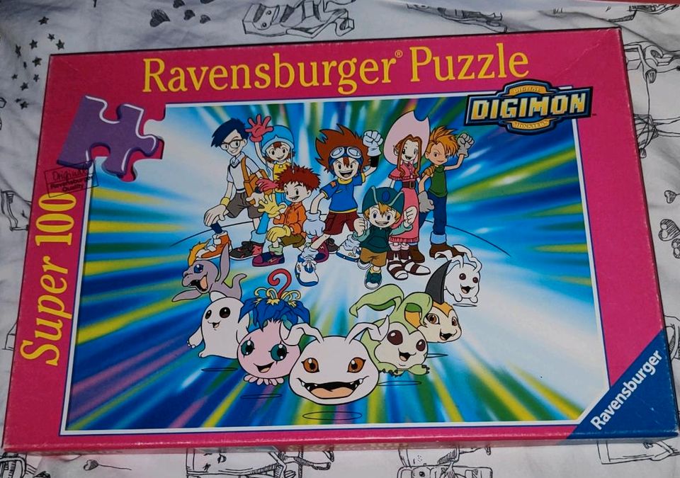 Digimon Ravenburger Puzzle in Erfurt