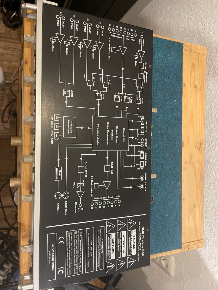 RME Fireface 800 FF800 Audio-Interface in Osnabrück