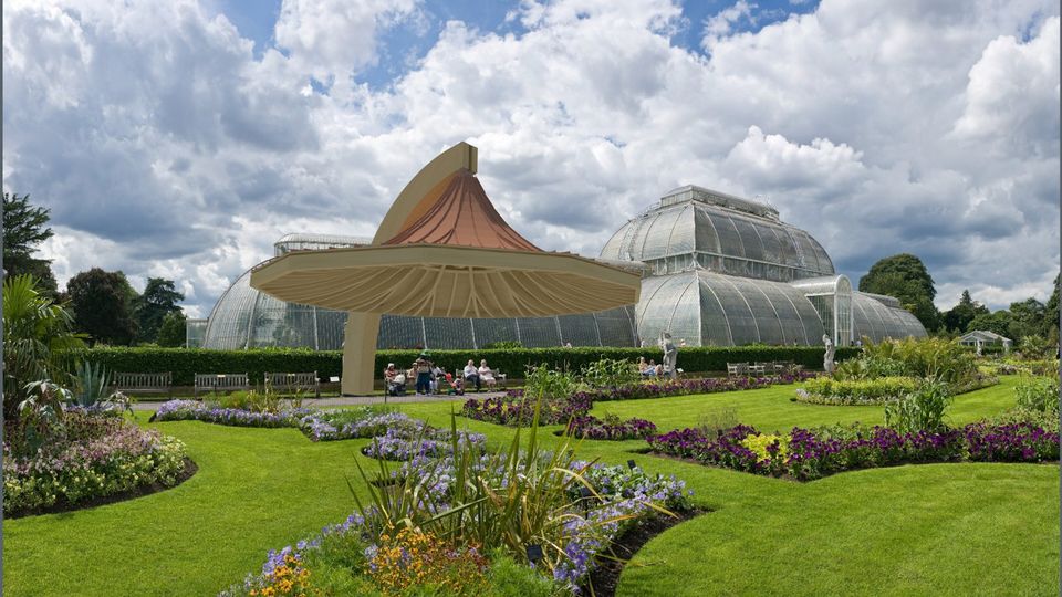 HOLZDACH -MEGA Leimholz Pavillion - Brettschichtholz - Bausatz in Pähl