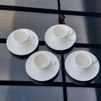 Espressotassen mit Untertellern 4 Stück Niedersachsen - Melle Vorschau