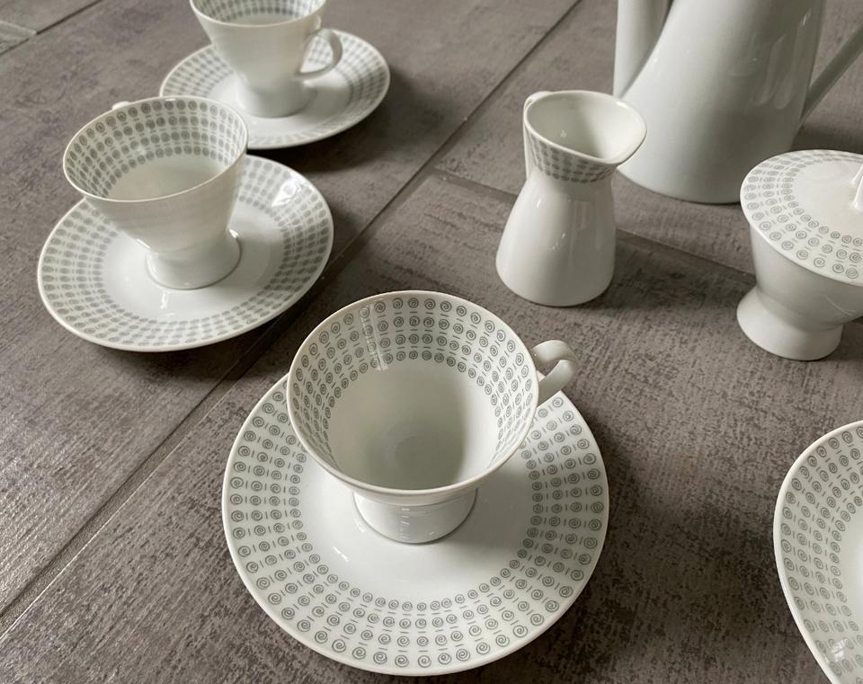 Rosenthal Form 2000 Kaffee Espresso Set + Zucker + Milchkännchen in Gaildorf