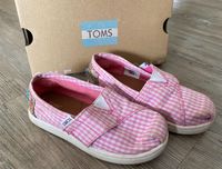 Hausschuhe Toms Pink Gingham Espadrilles 24,5 OVP mit Karton Saarland - Schiffweiler Vorschau